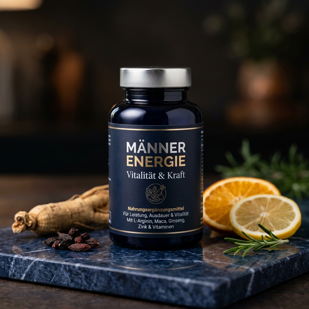 MännerEnergie Premium Produktflasche